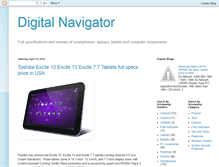 Tablet Screenshot of digitalnavigator.blogspot.com