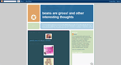 Desktop Screenshot of beansaregross.blogspot.com