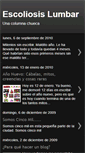Mobile Screenshot of escoliosislumbar.blogspot.com