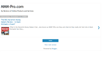 Tablet Screenshot of bigmaverickmoneymakersreview.blogspot.com