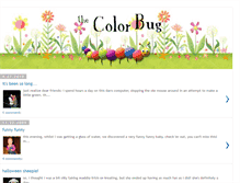 Tablet Screenshot of color-bug.blogspot.com