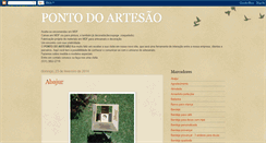 Desktop Screenshot of pontoartesao.blogspot.com