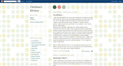 Desktop Screenshot of christinaskitchen.blogspot.com
