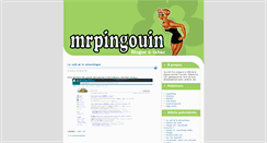 Desktop Screenshot of misterpingouin.blogspot.com