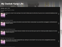 Tablet Screenshot of mykpoplife.blogspot.com