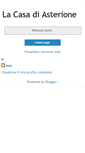 Mobile Screenshot of lacasadiasterione.blogspot.com