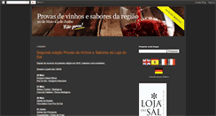Desktop Screenshot of lojadosal.blogspot.com