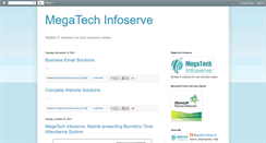 Desktop Screenshot of megatechinfoserve.blogspot.com