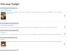 Tablet Screenshot of pink-loop.blogspot.com