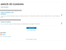 Tablet Screenshot of amigosdoguadiana.blogspot.com