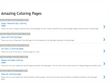 Tablet Screenshot of amazing-coloring-pages.blogspot.com