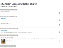 Tablet Screenshot of mtmoriahbaptist.blogspot.com