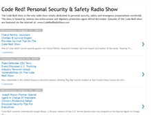 Tablet Screenshot of coderedradioshow.blogspot.com
