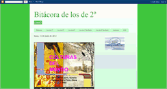 Desktop Screenshot of bitacoradelosde2.blogspot.com