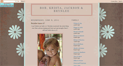 Desktop Screenshot of bobandkrista.blogspot.com