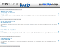 Tablet Screenshot of consultoresweb.blogspot.com