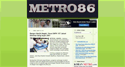 Desktop Screenshot of metro-jaksel.blogspot.com