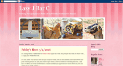 Desktop Screenshot of lazyjbarcfarm.blogspot.com