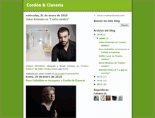 Tablet Screenshot of cordonyclaveria.blogspot.com