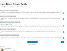 Tablet Screenshot of ladydice.blogspot.com