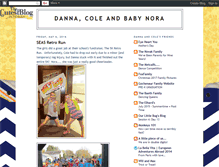 Tablet Screenshot of dannaandcole.blogspot.com