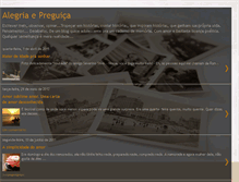 Tablet Screenshot of alegriaepreguica.blogspot.com