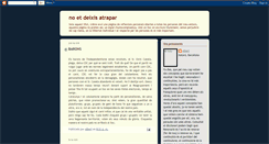 Desktop Screenshot of no-et-deixis-atrapar.blogspot.com