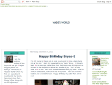 Tablet Screenshot of 3wades.blogspot.com