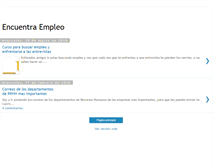 Tablet Screenshot of encuentraempleoya.blogspot.com
