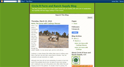 Desktop Screenshot of circlebfarmandranchsupply.blogspot.com