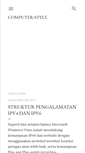 Mobile Screenshot of computer-style.blogspot.com