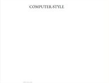 Tablet Screenshot of computer-style.blogspot.com