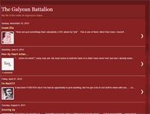 Tablet Screenshot of galyeanbattalion.blogspot.com