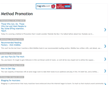 Tablet Screenshot of methodpromotion.blogspot.com