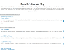 Tablet Screenshot of danielleskaszazz.blogspot.com