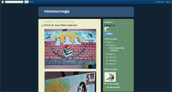 Desktop Screenshot of misionsucrezgjp.blogspot.com