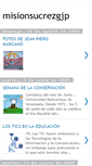 Mobile Screenshot of misionsucrezgjp.blogspot.com
