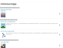 Tablet Screenshot of misionsucrezgjp.blogspot.com