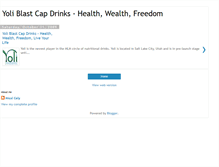 Tablet Screenshot of goyolidrinks.blogspot.com