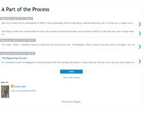 Tablet Screenshot of apartoftheprocess.blogspot.com