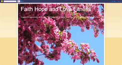 Desktop Screenshot of faithhopelovefitness.blogspot.com