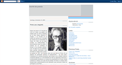 Desktop Screenshot of moriredepoesia.blogspot.com