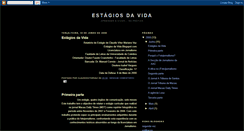 Desktop Screenshot of estagiosdavida.blogspot.com