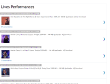 Tablet Screenshot of lives-performances.blogspot.com