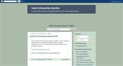 Desktop Screenshot of india-scholarship.blogspot.com