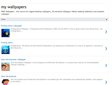 Tablet Screenshot of my-wallpapers.blogspot.com