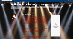 Desktop Screenshot of frasescinematograficas.blogspot.com