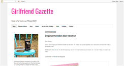 Desktop Screenshot of girlfriendgazette.blogspot.com