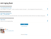 Tablet Screenshot of antiagingbook2.blogspot.com