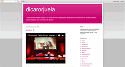 Desktop Screenshot of dicarorjuela.blogspot.com